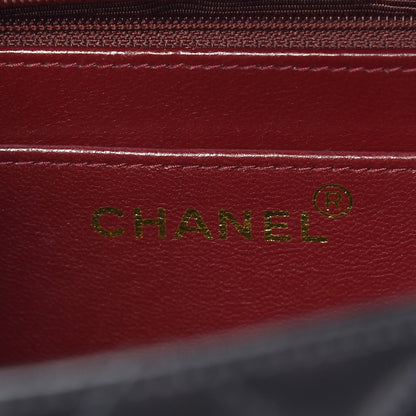 Chanel Lambskin Quilted XL Jumbo Single Flap Black 6 of 13