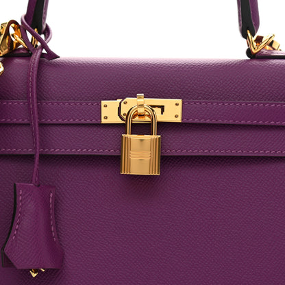 Hermes Epsom Kelly Sellier 25 Anemone 8 of 10