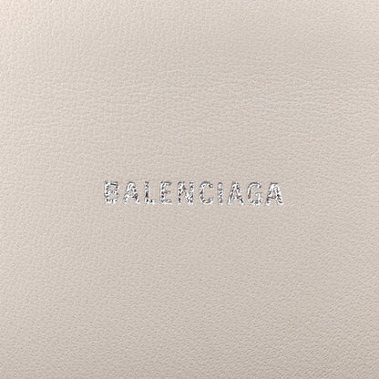 Balenciaga Shiny Box Calfskin Hourglass Top Handle Bag XS Chalky White 6 of 19
