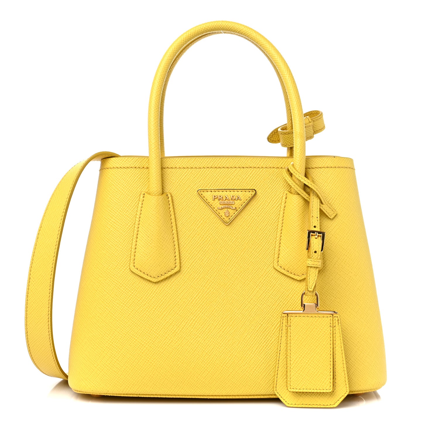 Saffiano Cuir Mini Double Bag Sole