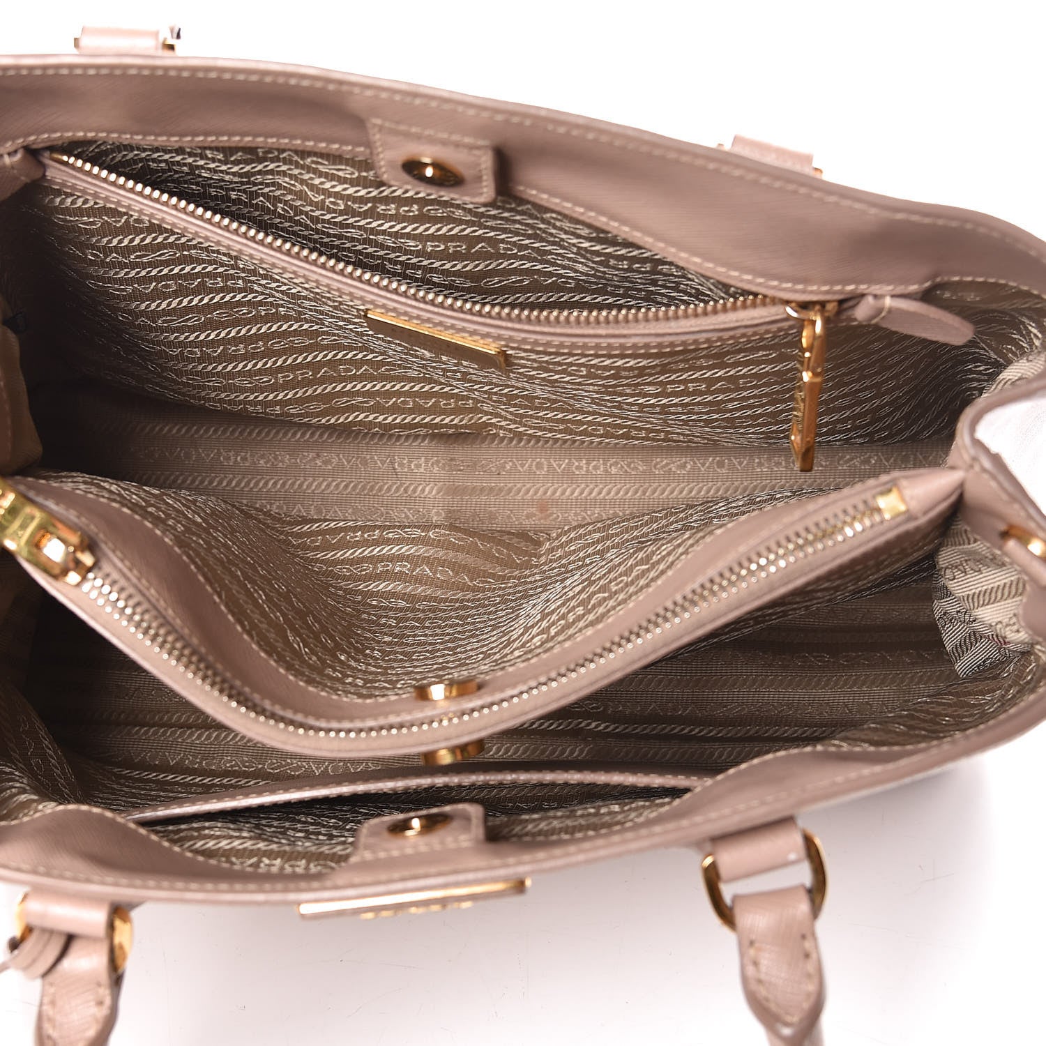 Prada Saffiano Lux Medium Tote Cammeo 5 of 11