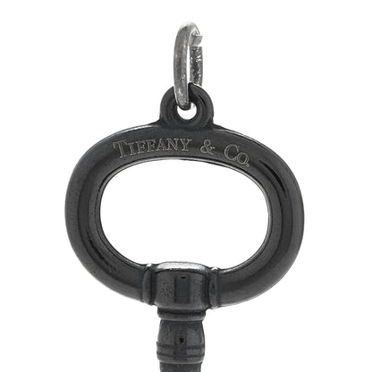 Tiffany Black Titanium Oval Key Pendant 3 of 3