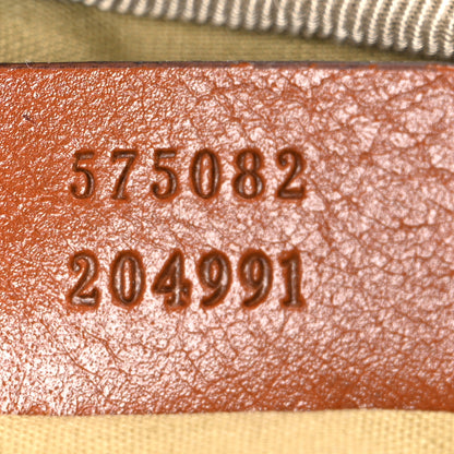 Gucci Vintage Canvas Web Belt Bag Sand Cuir 7 of 10