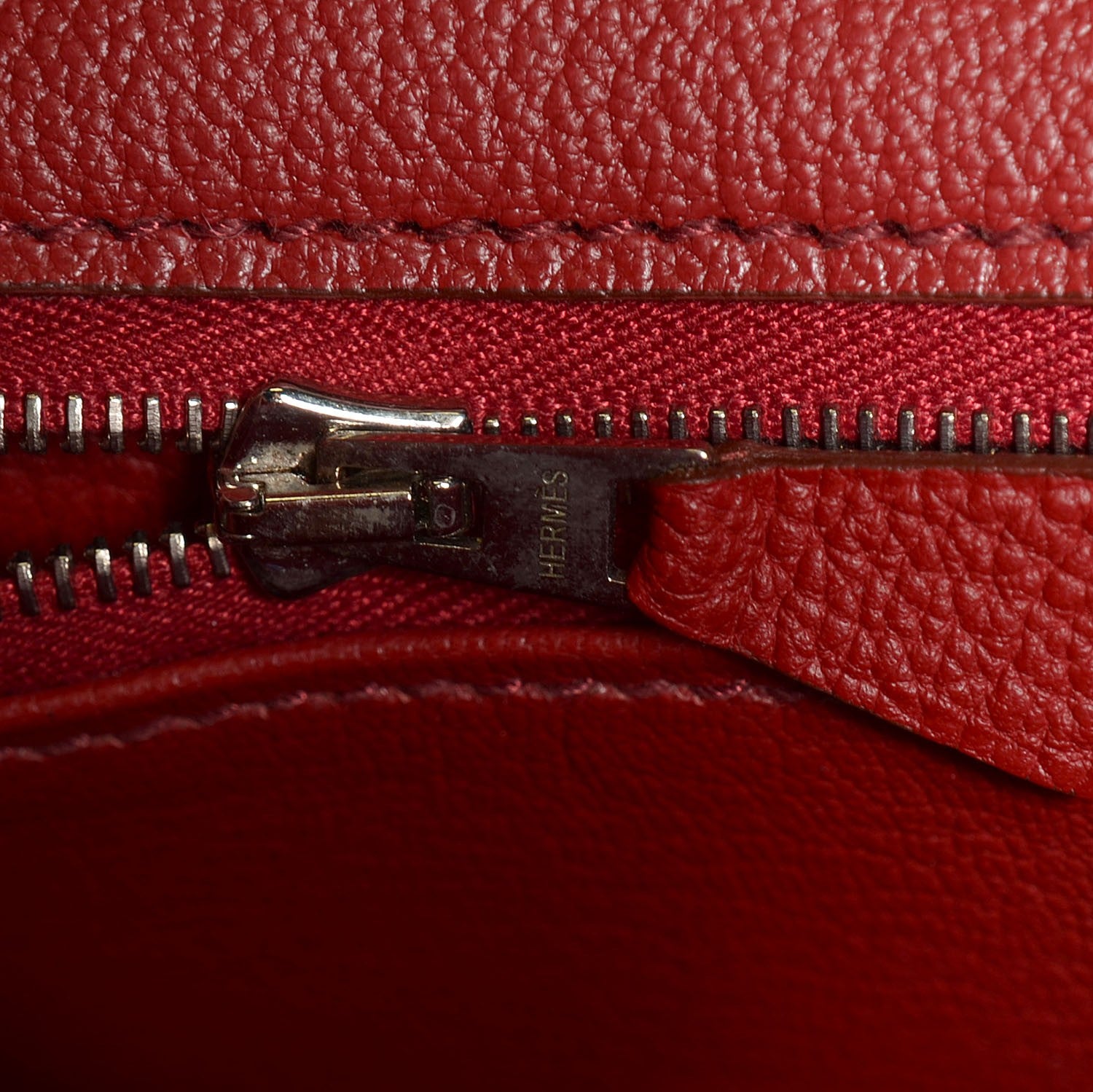 Hermes Togo Birkin 40 Rouge Garance 26 of 27