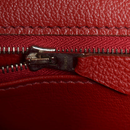 Hermes Togo Birkin 40 Rouge Garance 26 of 27