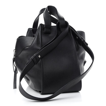 Loewe Calfskin Small Hammock Shoulder Bag Black 2 of 9