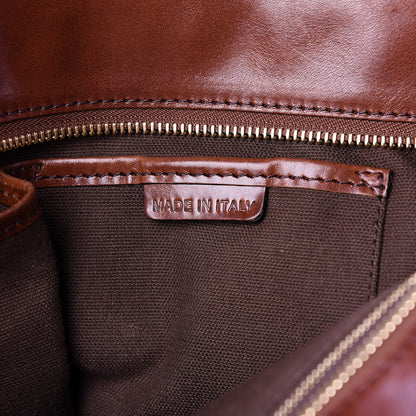 Burberry House Check Studded Large Greenham Tote Dark Tan 13 of 47