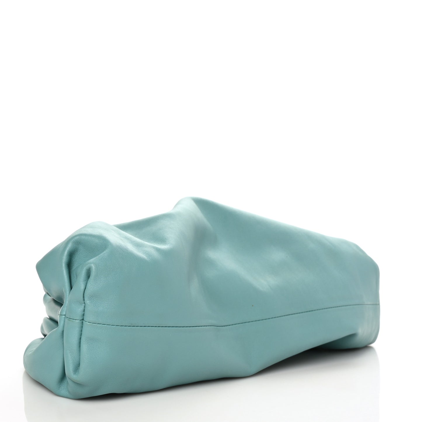 Smooth Butter Calf The Pouch Oversized Clutch Linoleum