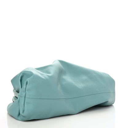 Bottega Veneta Smooth Butter Calf The Pouch Oversized Clutch Linoleum 3 of 7