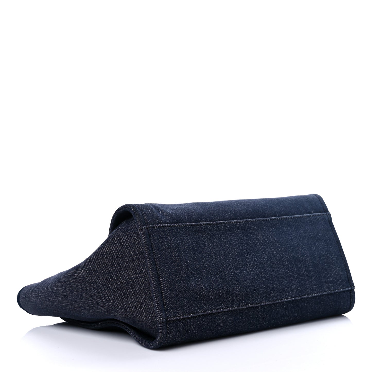 Denim Large Deauville Tote Dark Blue