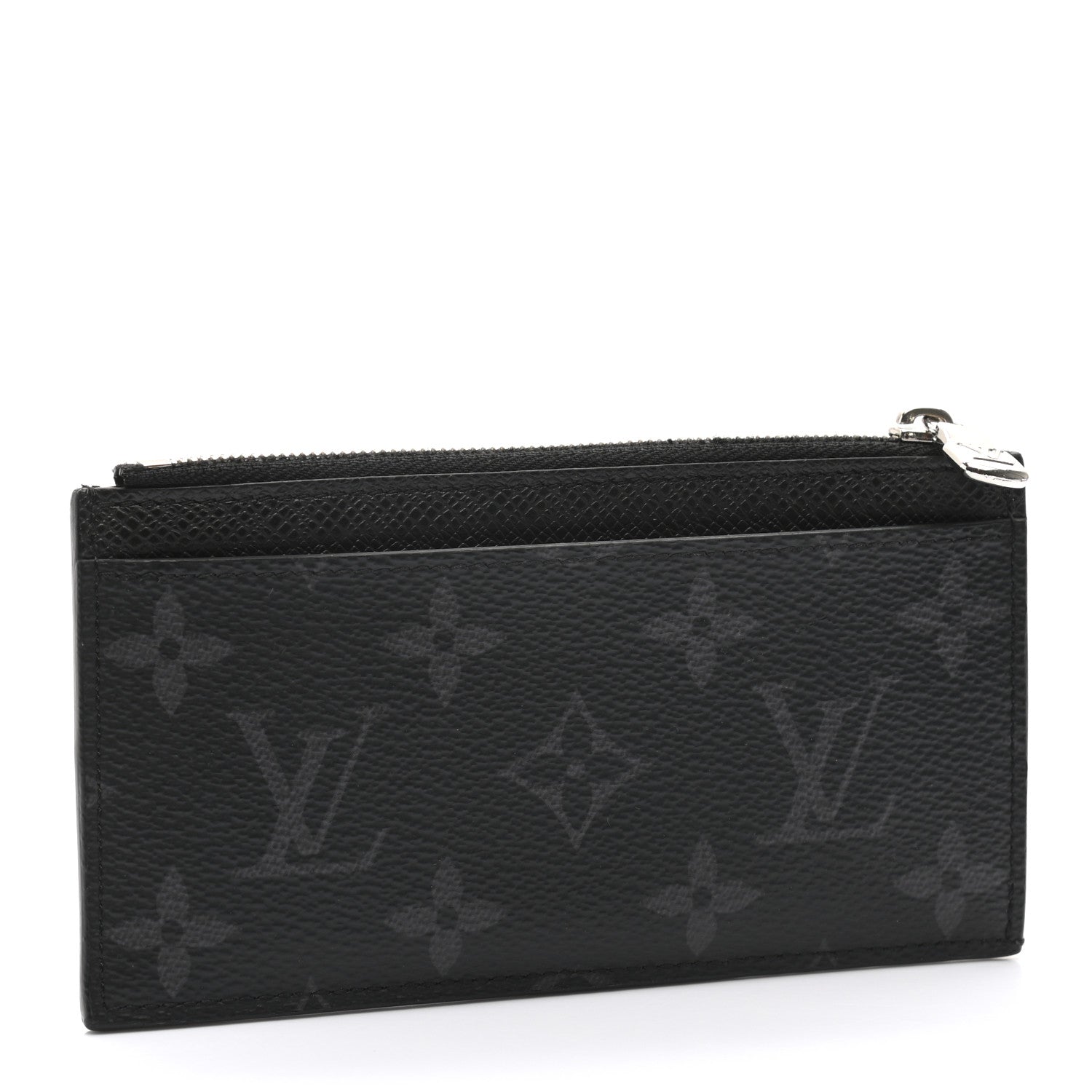 Louis Vuitton Monogram Eclipse Taiga Coin Card Holder 3 of 7