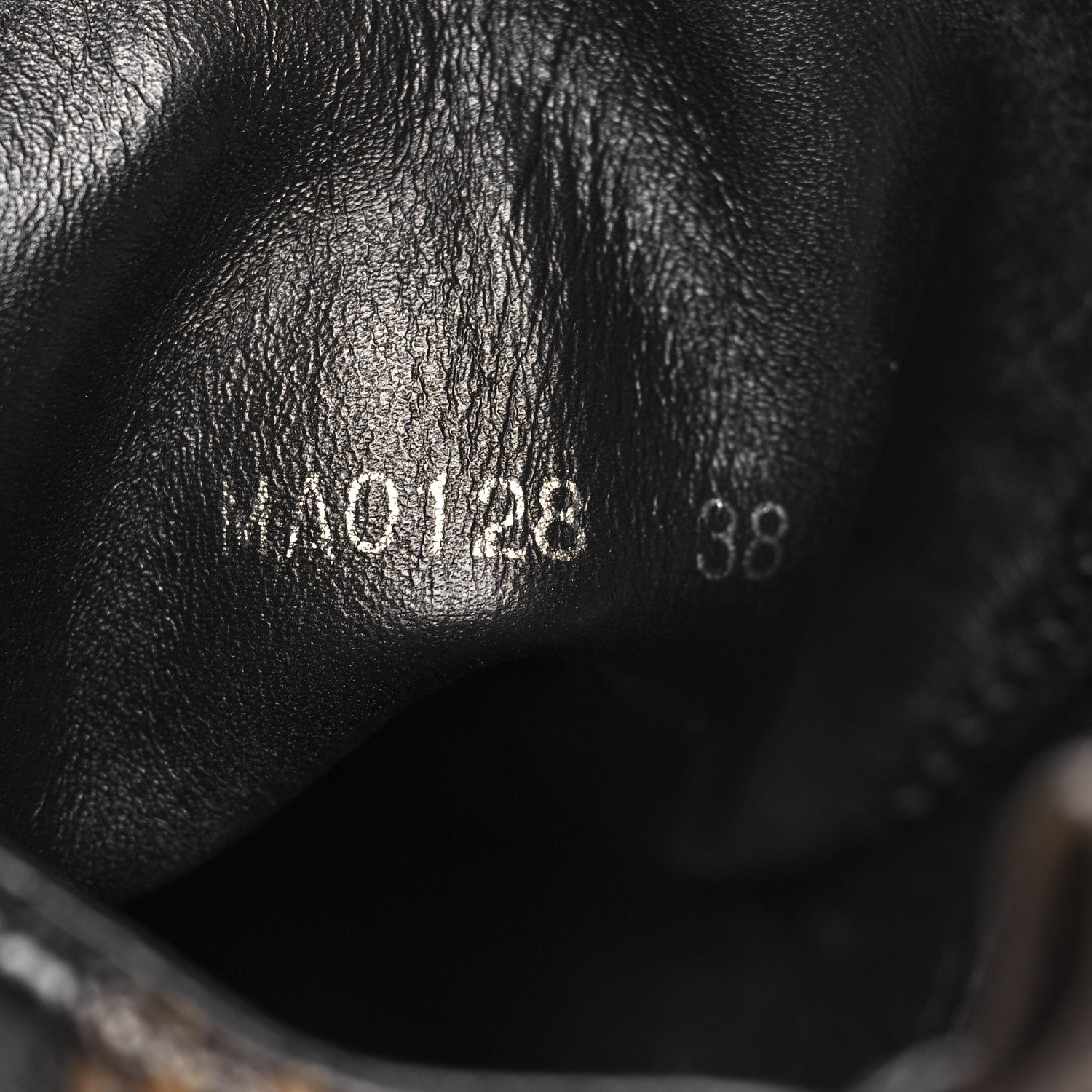 Louis Vuitton Suede Calfskin Crocodile Embossed Patent Monogram Laureate Platform Desert Boots 38 Black 7 of 10