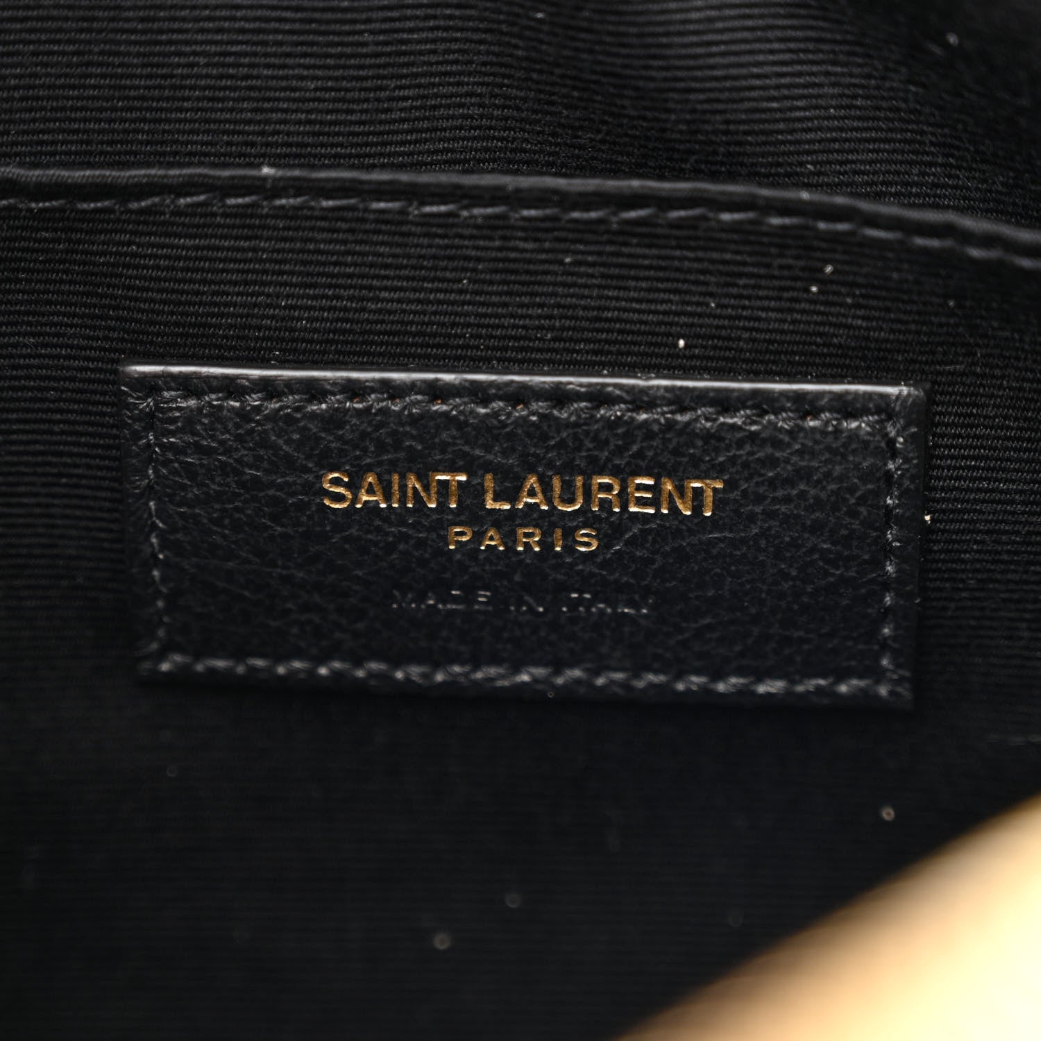 Saint Laurent Calfskin Matelasse Monogram Lou Camera Bag Dark Beige 6 of 10
