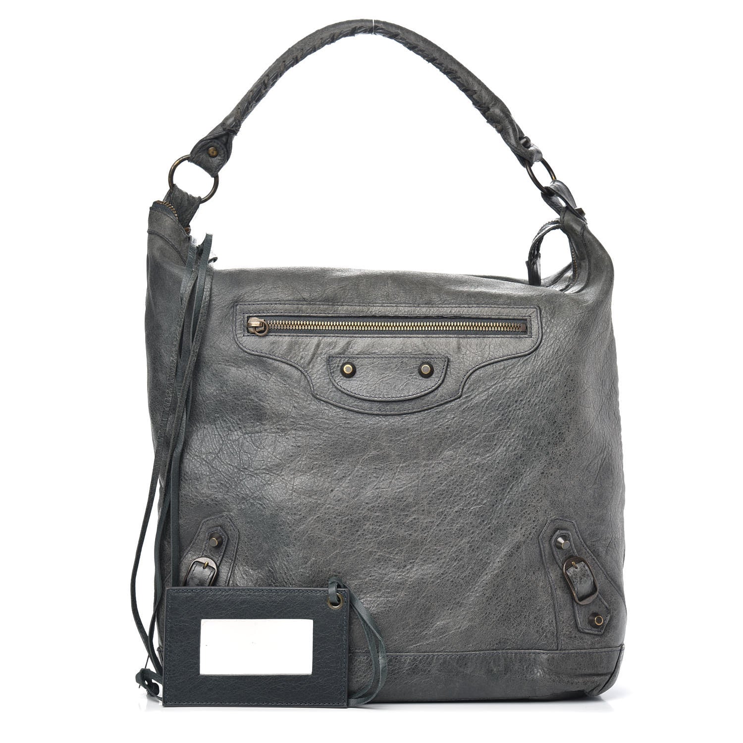 Balenciaga Agneau Classic Hardware Day Hobo Anthracite 1 of 14