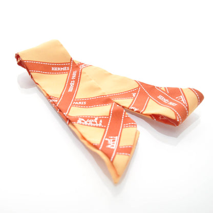Hermes Silk Bolduc Twilly Orange 1 of 4