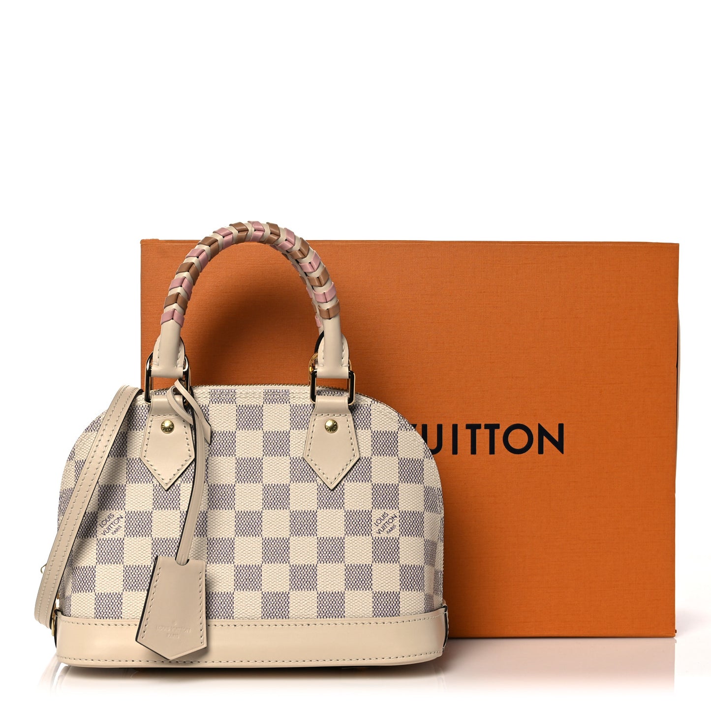 Damier Azur Braided Alma BB