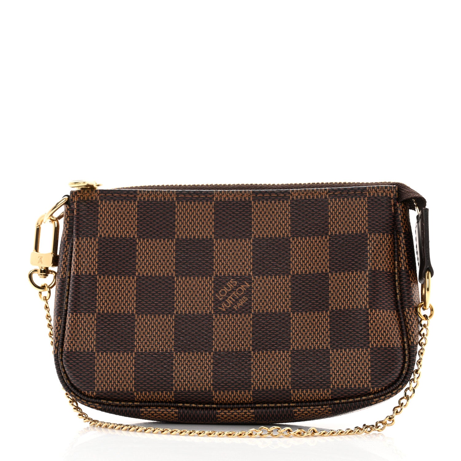 Louis Vuitton Damier Ebene Mini Pochette Accessories 1 of 8