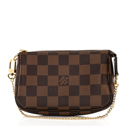 Louis Vuitton Damier Ebene Mini Pochette Accessories 1 of 8