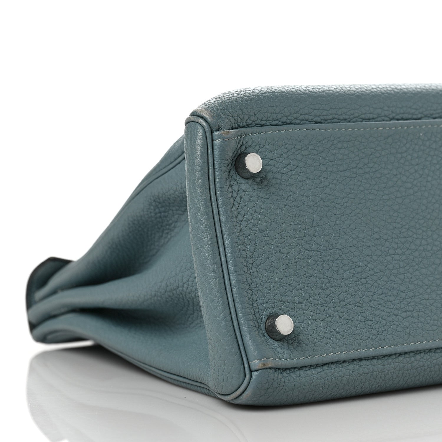 Hermes Togo Kelly Retourne 32 Ciel 6 of 9