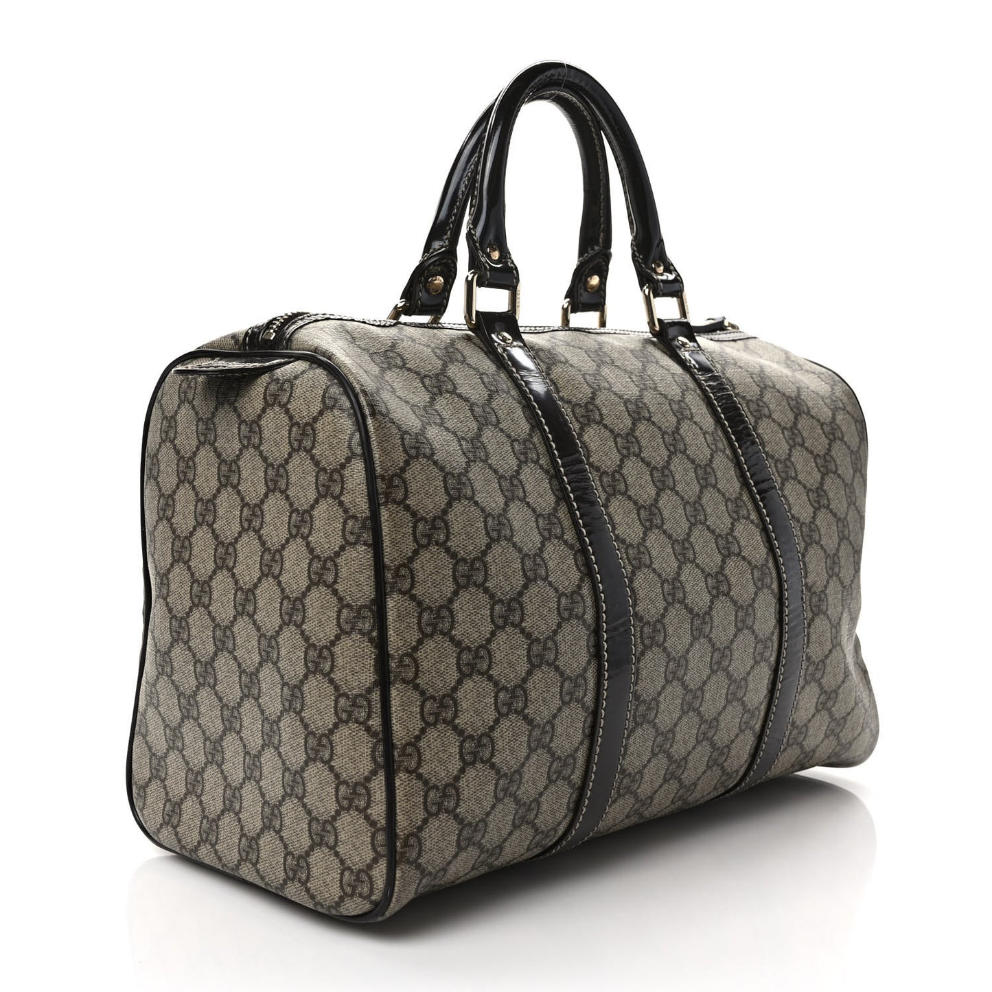 GG Plus Monogram Medium Joy Boston Dark Brown