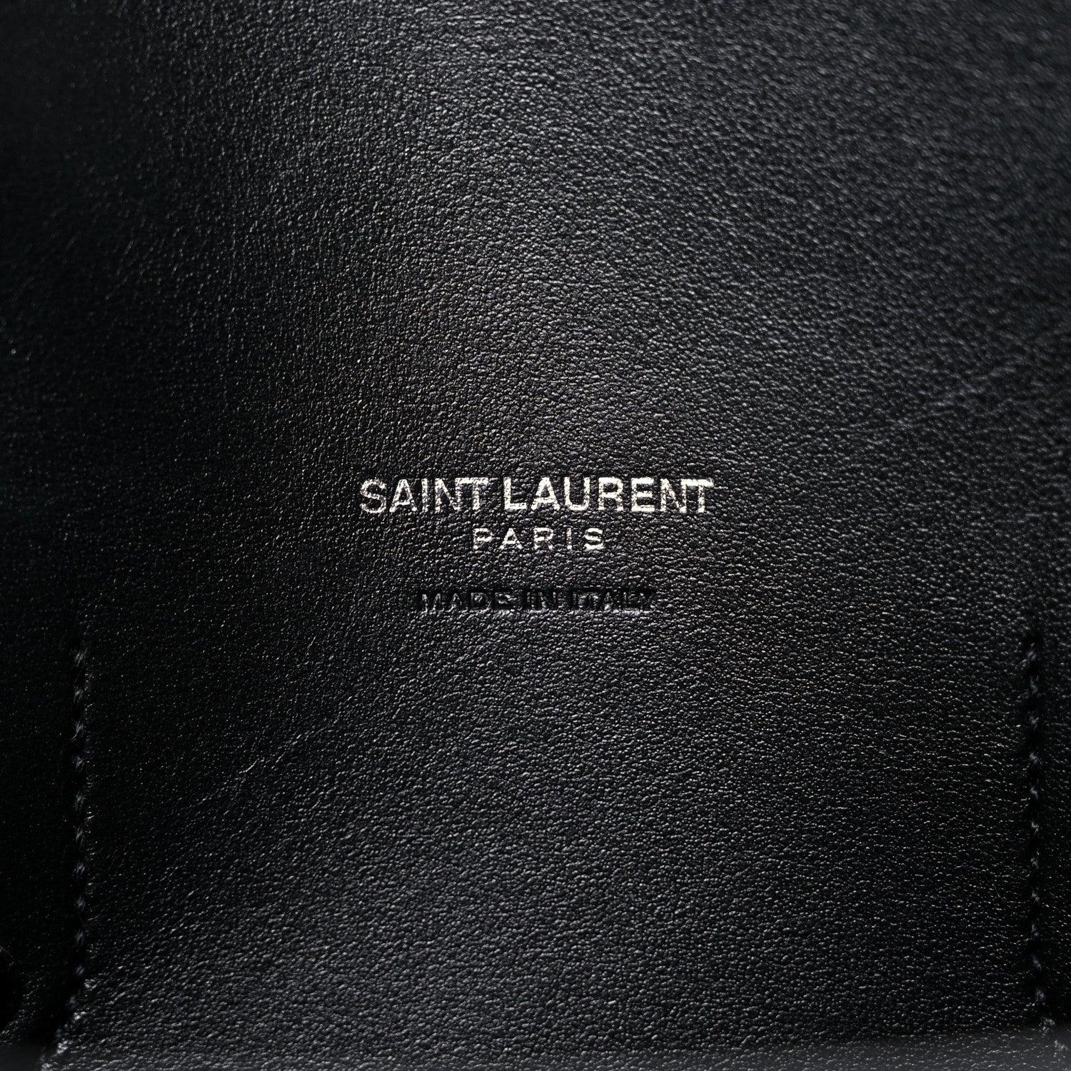 Saint Laurent Grained Calfskin Topstitch Small Sac De Jour Black Porcelain 6 of 12