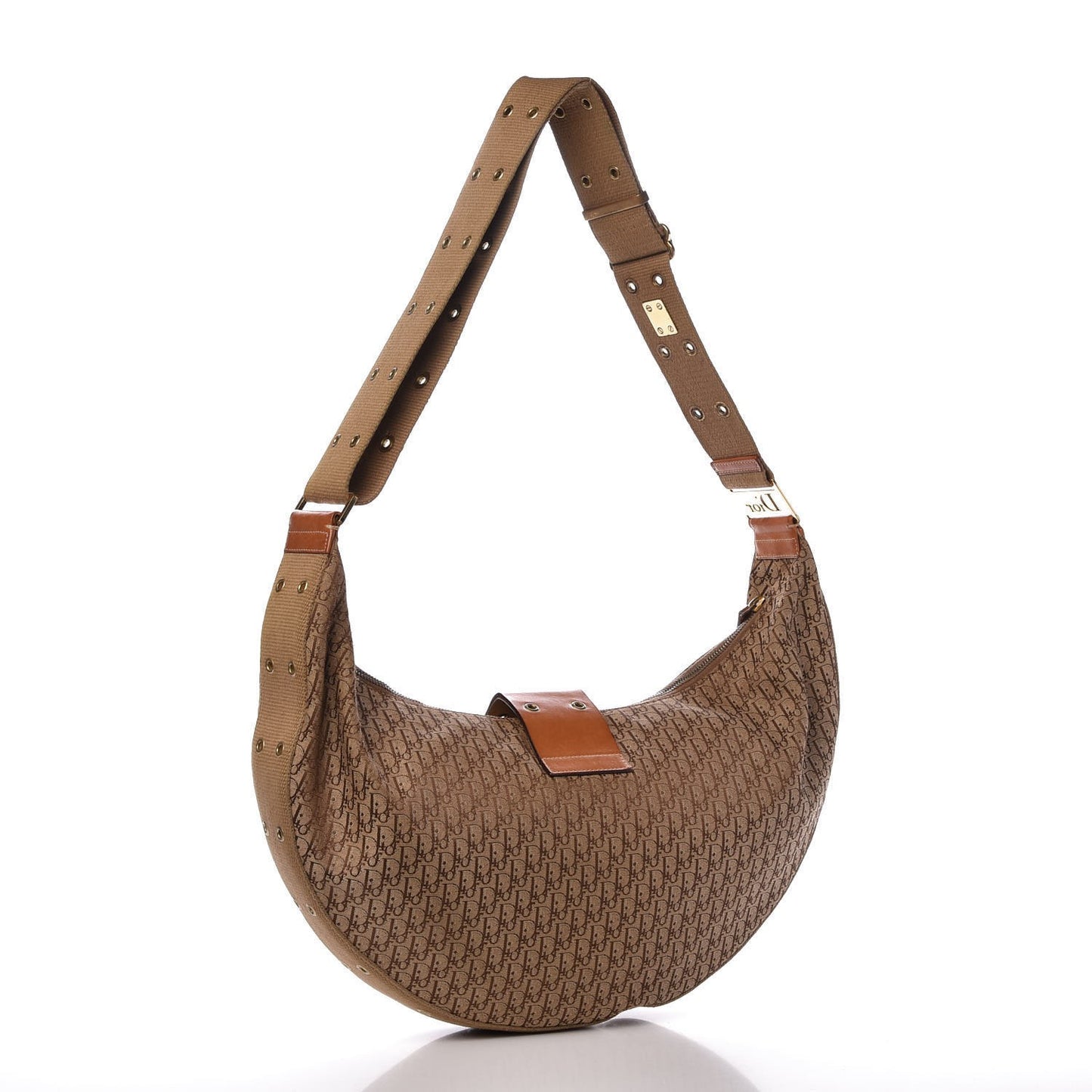 Monogram Street Chic Hobo Beige
