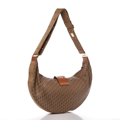 Christian Dior Monogram Street Chic Hobo Beige 3 of 13