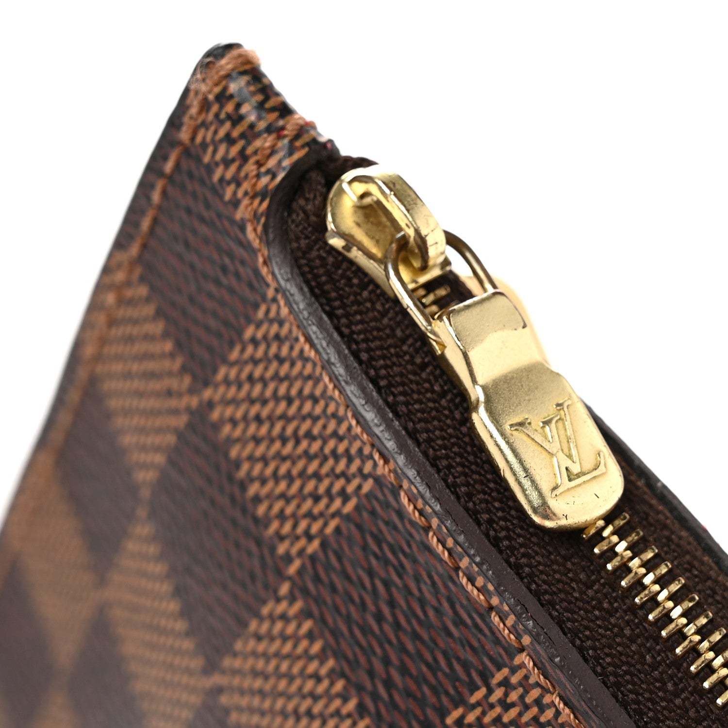 Louis Vuitton Damier Ebene Neverfull MM GM Pochette 8 of 9