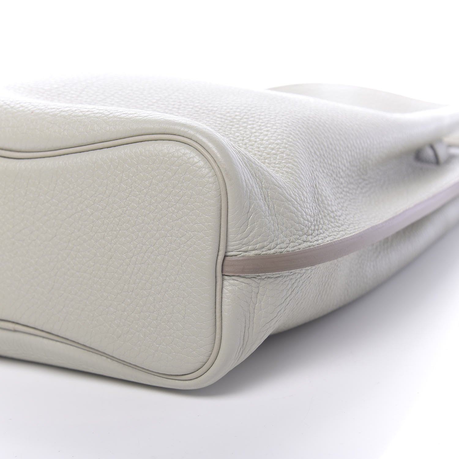 Hermes Taurillon Clemence So Kelly 22 Gris Perle 9 of 10