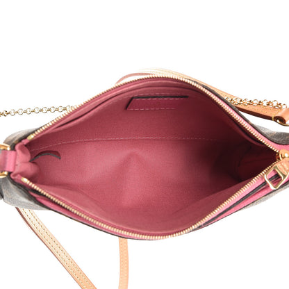 Louis Vuitton Monogram Pallas Clutch Rose Fizzy 5 of 10