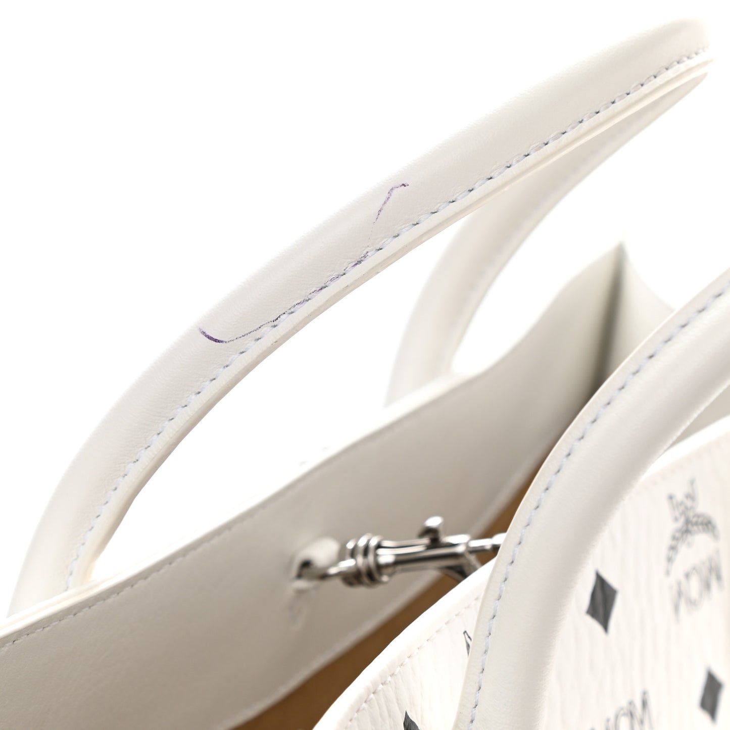 Visetos Large Munchen Tote White