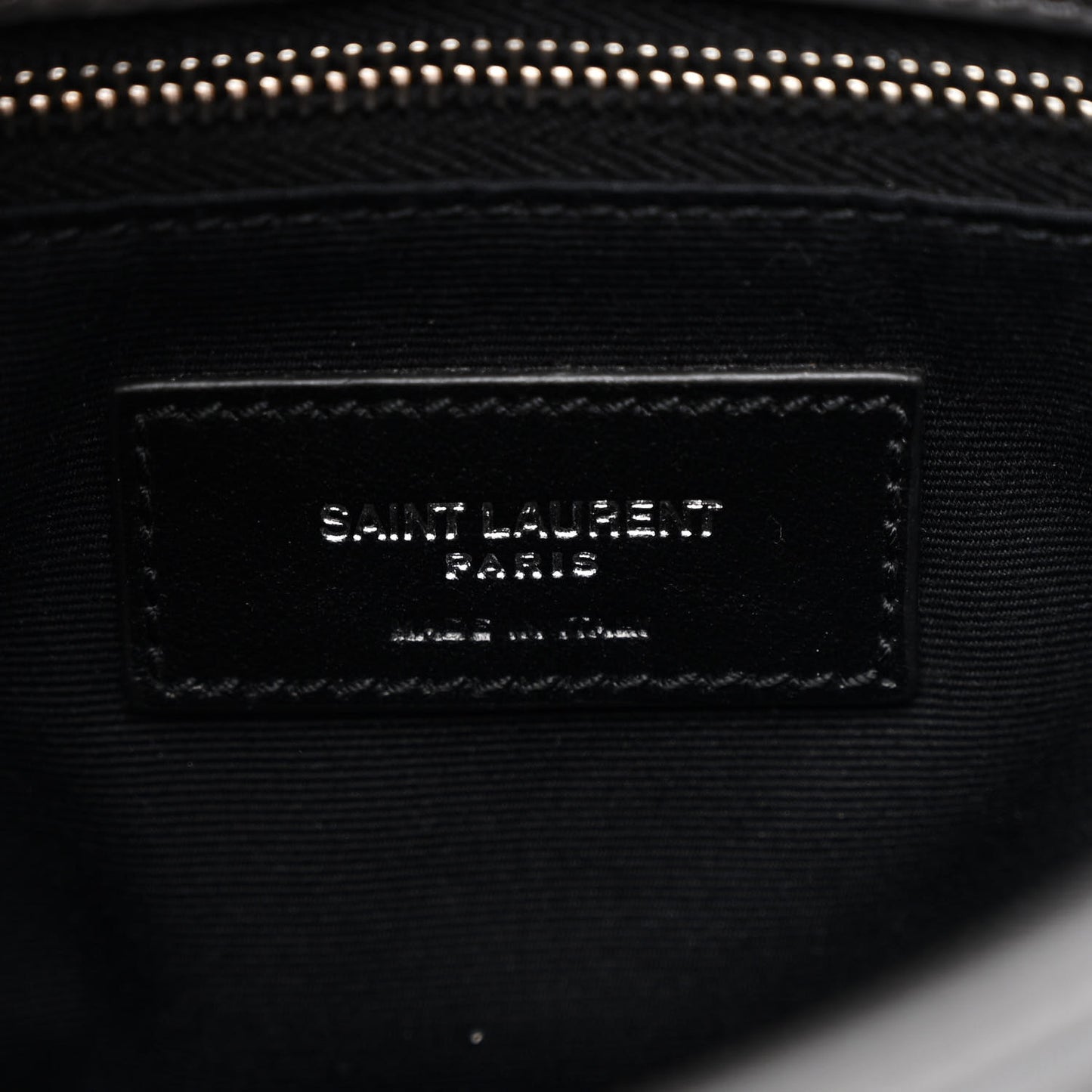 Lambskin Quilted Toy Loulou Puffer Monogram Chain Satchel Storm