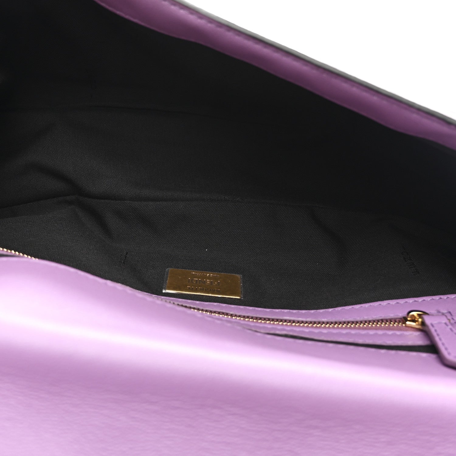 Fendi Nappa FF 1974 Embossed Baguette Agapanto 5 of 10
