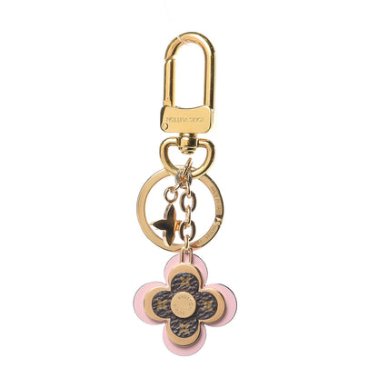 Louis Vuitton Monogram Blooming Flowers BB Bag Charm Key Holder Pink 1 of 3