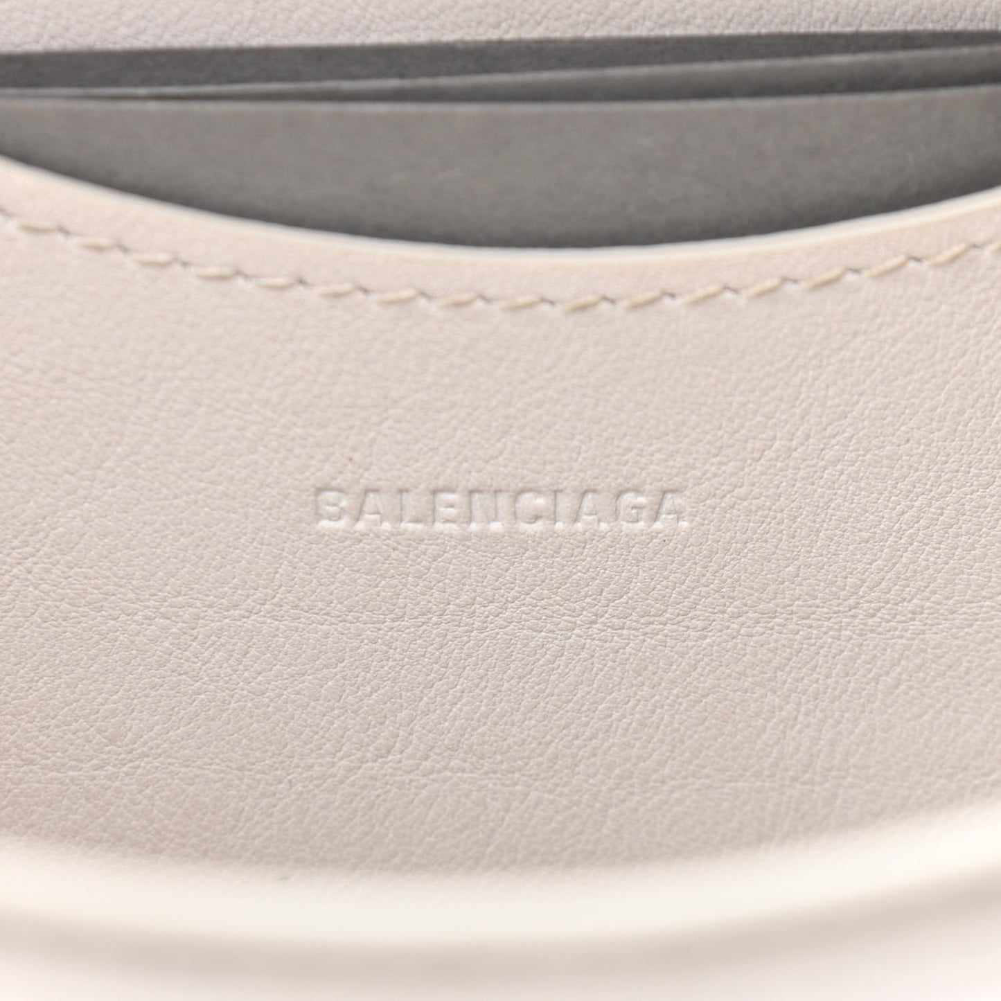 Cake Calfskin Tonal Hardware Mini Neo Classic City White