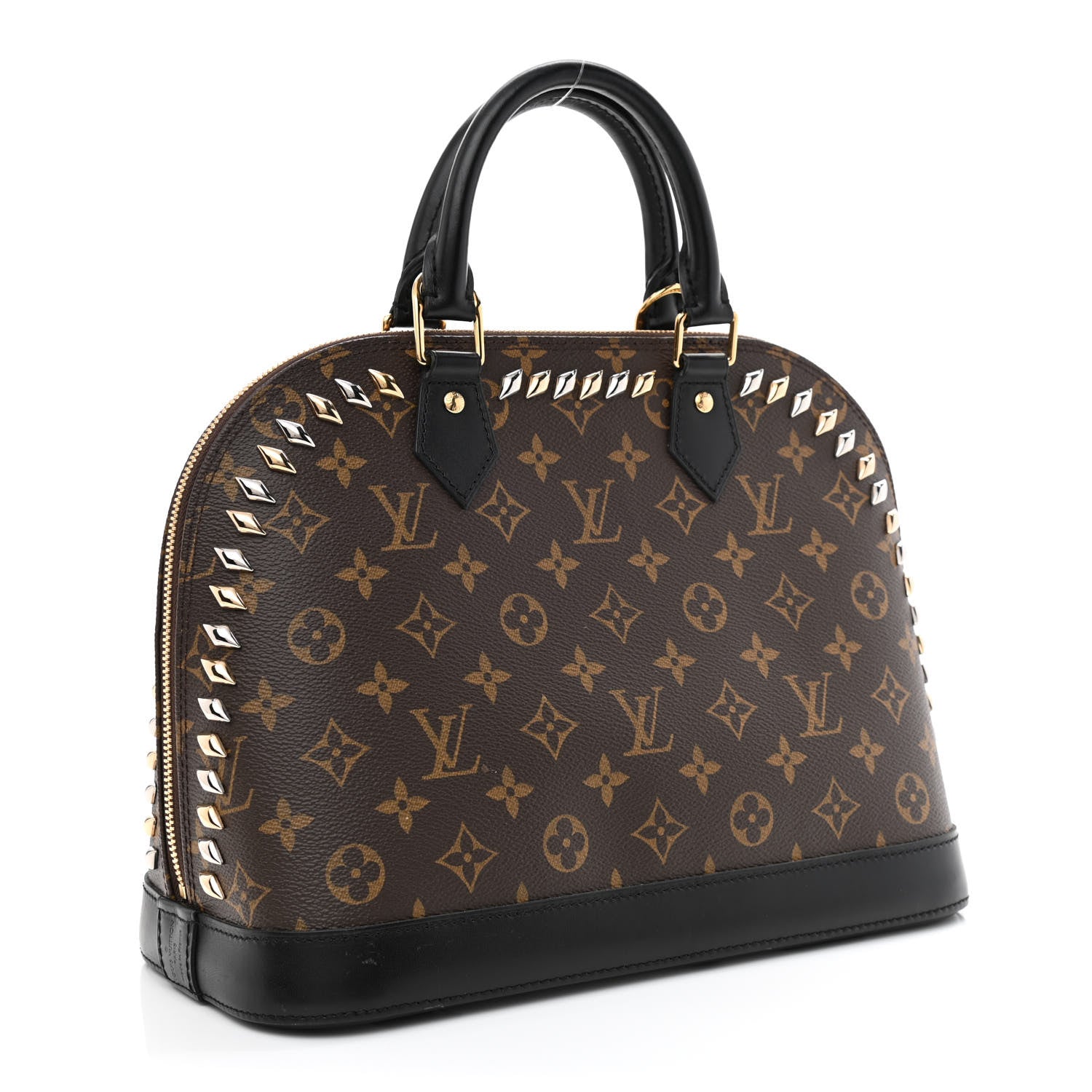 Louis Vuitton Monogram Metal Stones Alma PM 3 of 9