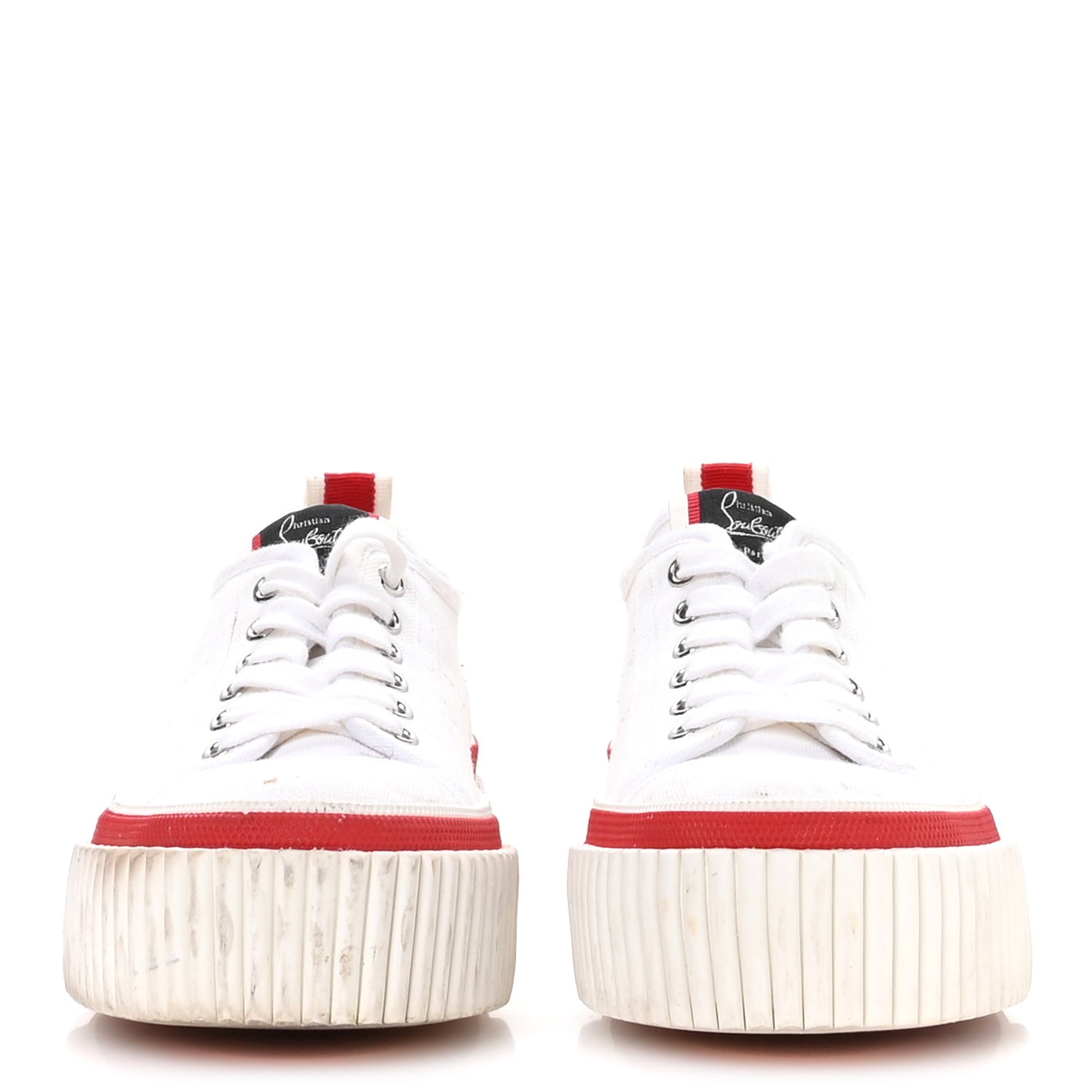 Canvas Pedro Womens Flat Sneakers 37.5 White