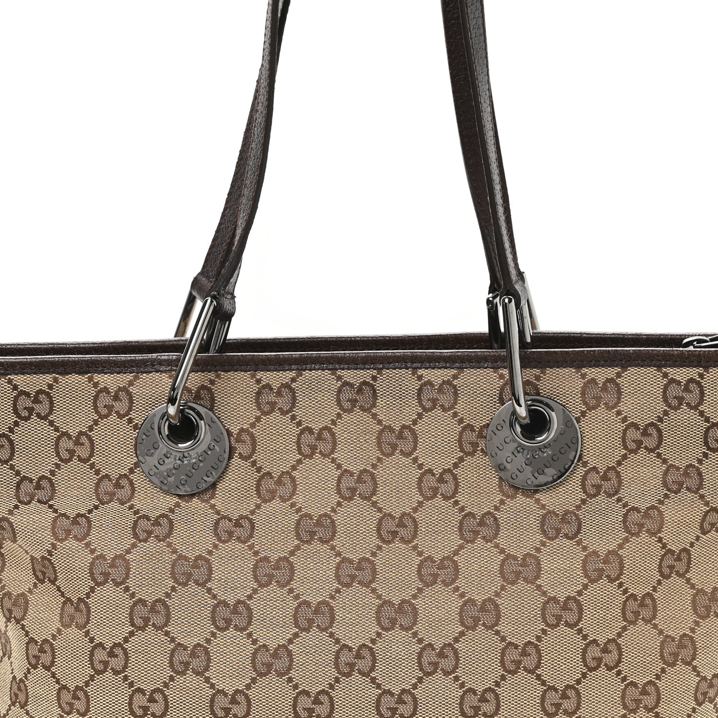 Monogram Eclipse Tote Brown