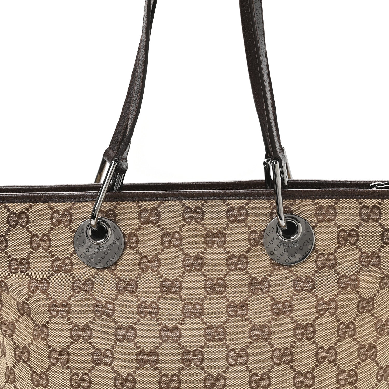 Gucci Monogram Eclipse Tote Brown 8 of 10