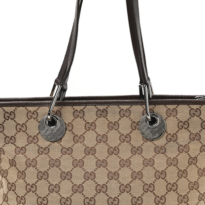 Gucci Monogram Eclipse Tote Brown 8 of 10