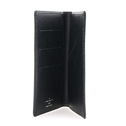 Louis Vuitton Epi Checkbook Organizer Wallet Black 5 of 7