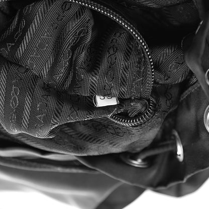 Prada Nylon Vela Small Backpack Black 7 of 11