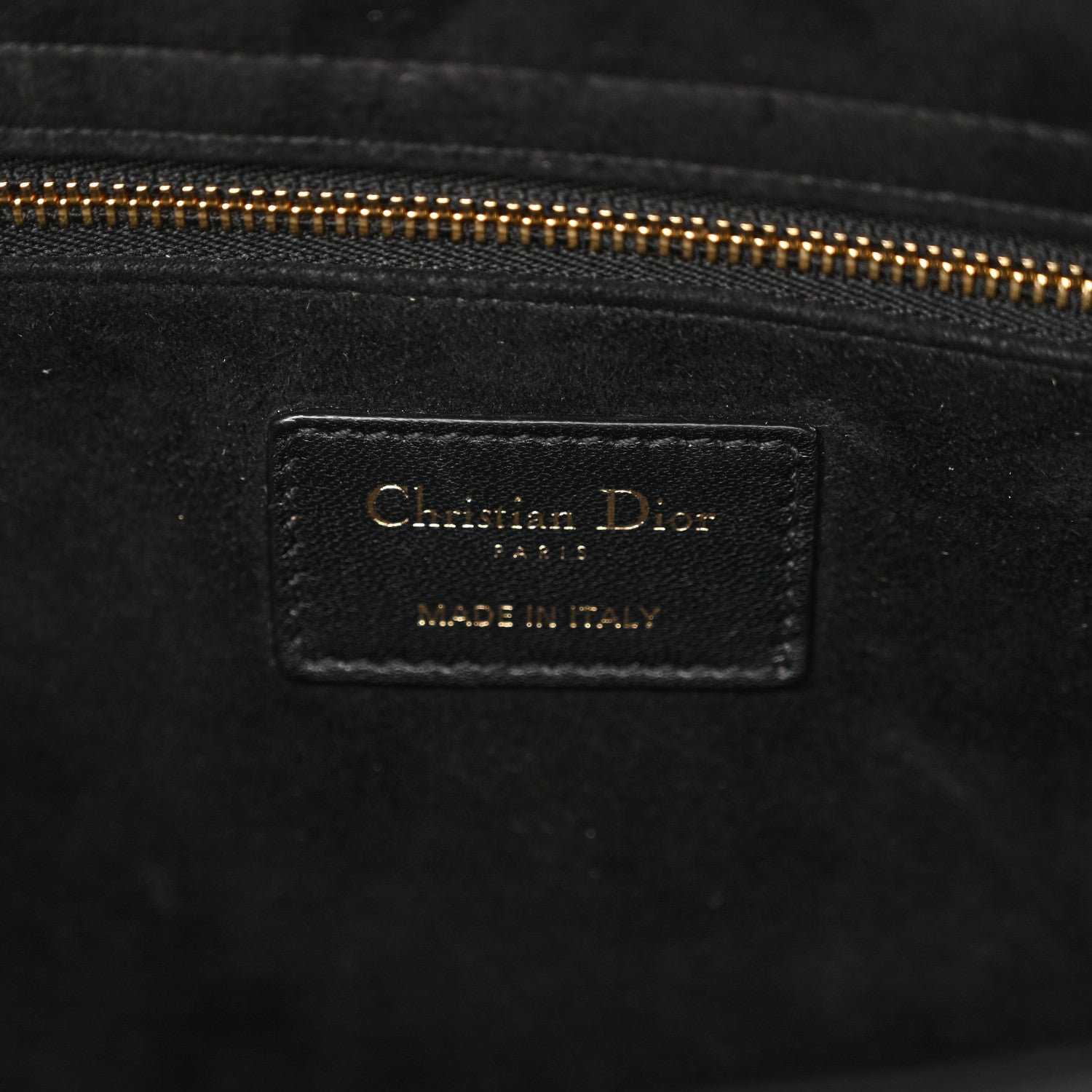Christian Dior Lambskin Cannage Large Lady Dior Black 7 of 14