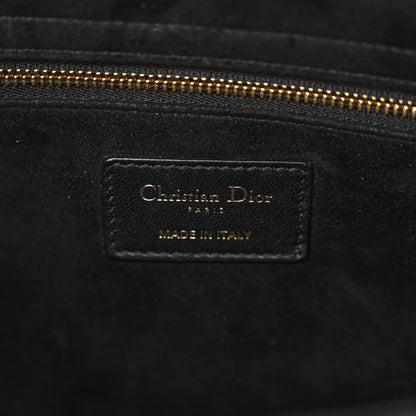 Christian Dior Lambskin Cannage Large Lady Dior Black 7 of 14