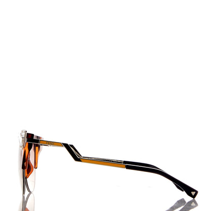 Fendi Iridia Cat Eye Sunglasses FF 0041/S Brown 3 of 9