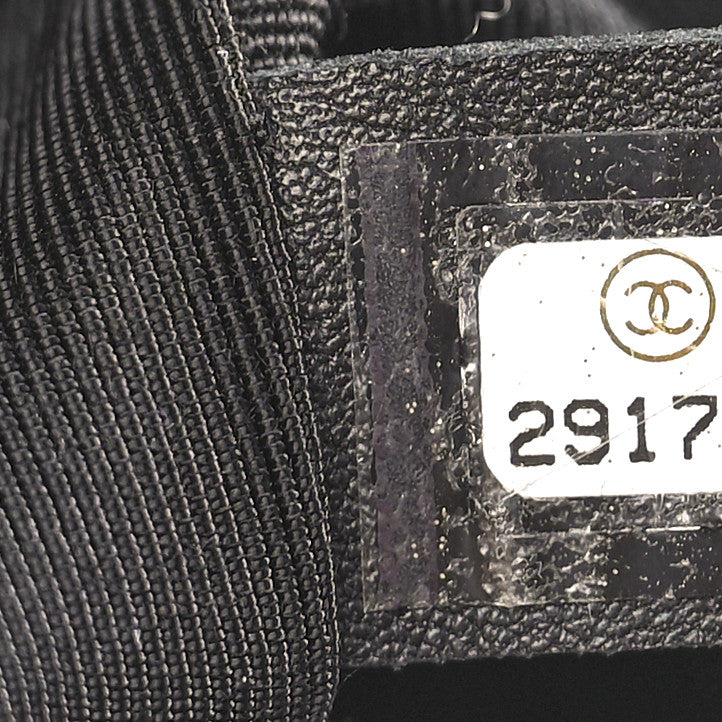 Chanel Lambskin Quilted Medium Boy Flap Black 7 of 9