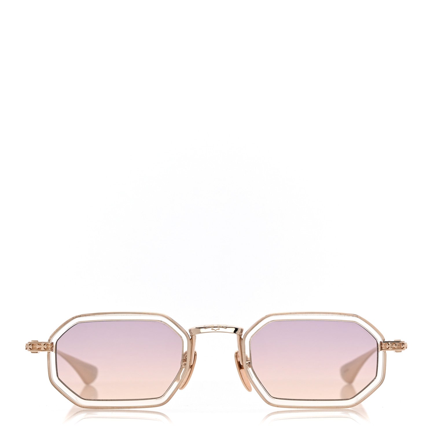 Chrome Hearts Metal Stylida Sunglasses Gold 2 of 8
