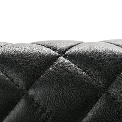 Chanel Lambskin Quilted Mini Square Flap Black 13 of 13