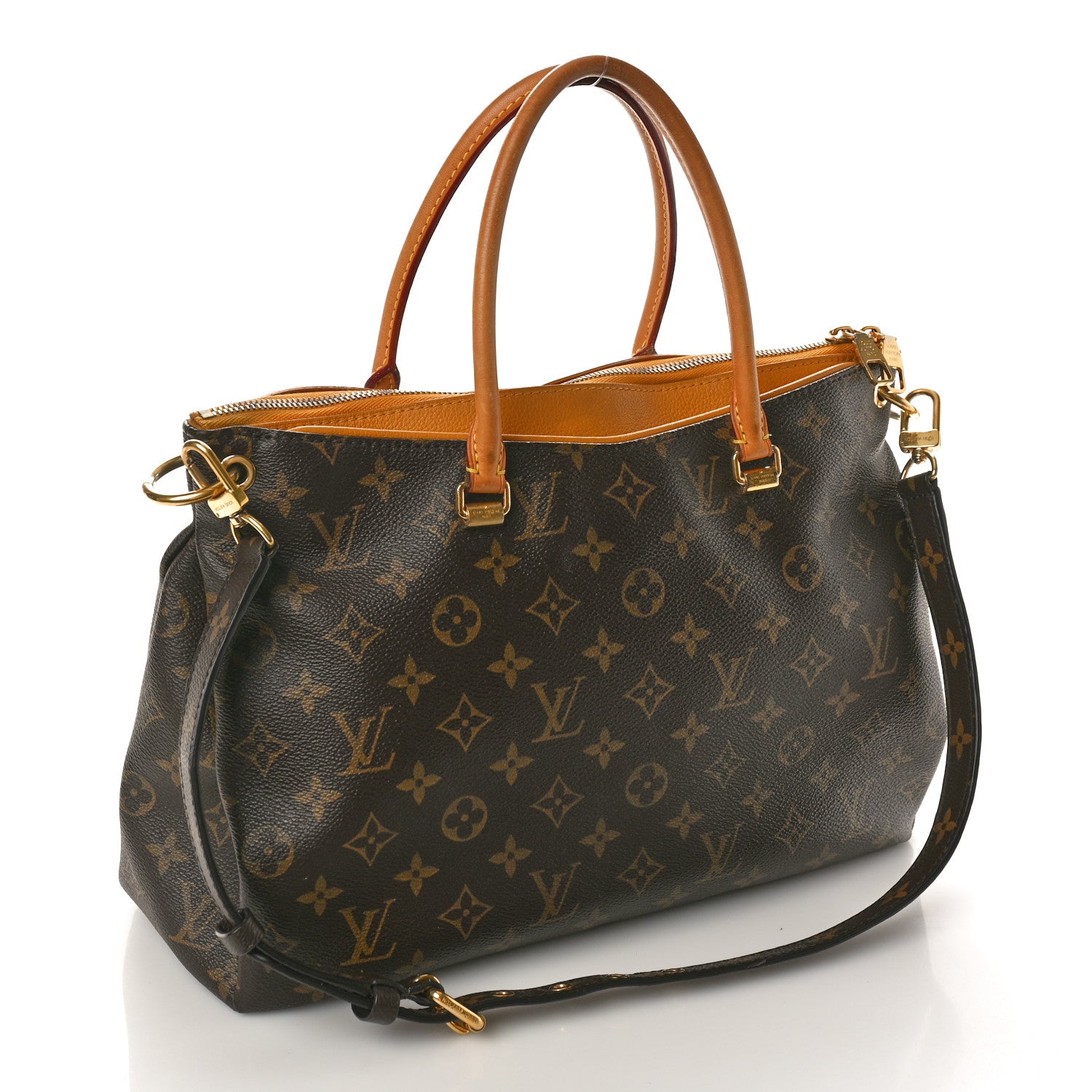Louis Vuitton Monogram Pallas Safran 2 of 15