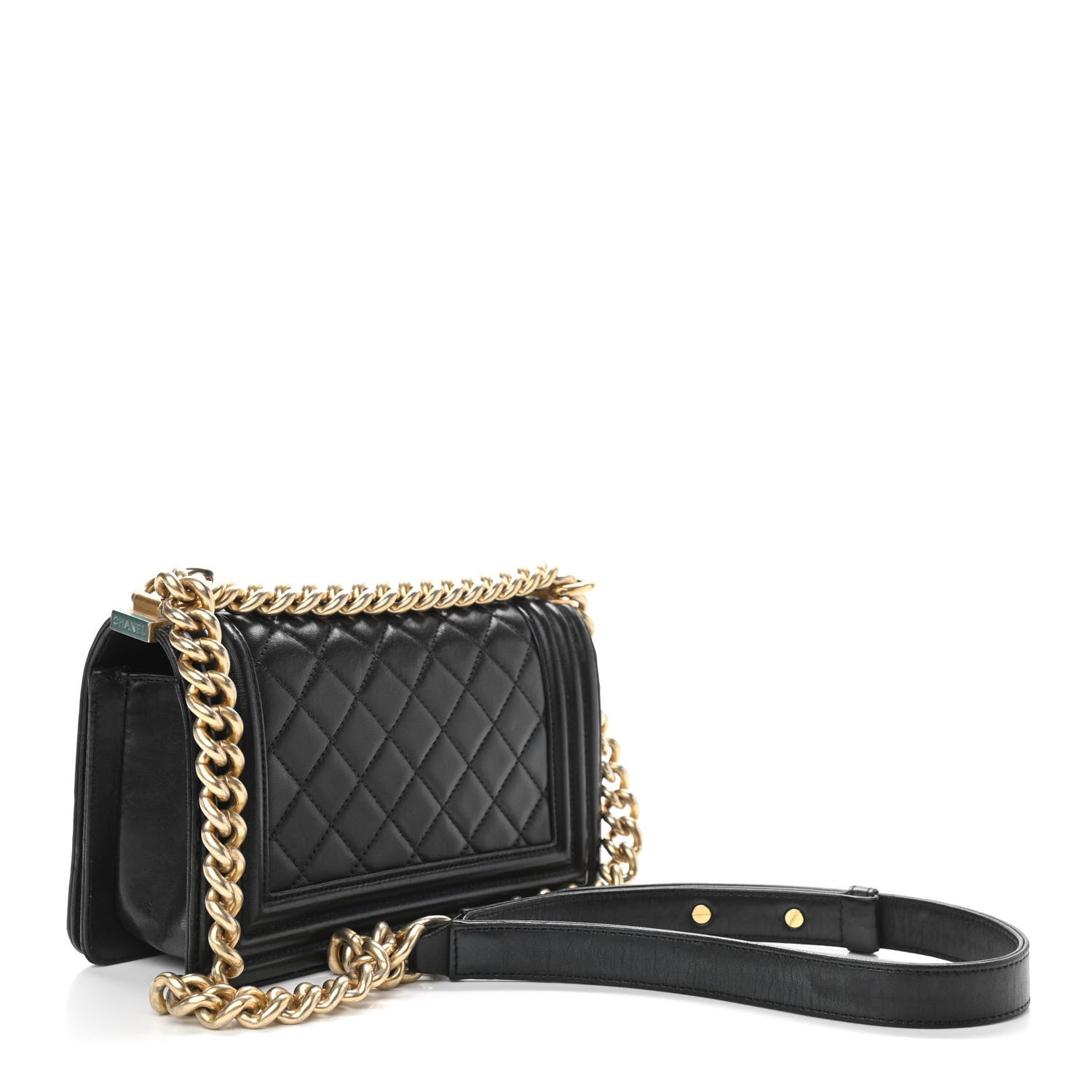 Chanel Calfskin Quilted Small Boy Flap Black 3 of 11